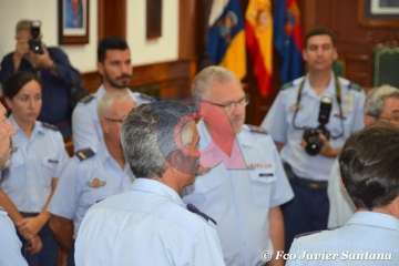 El Ejército del Aire 'aterriza' en la historia de Telde (Foto TA/Francisco Javier Santana)